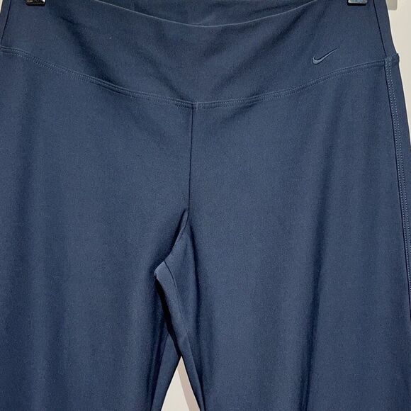 Nike Women's Navy Blue Dri-Fit Ponte Knit Athletic Ankle Leggings Size XS - Picture 4 of 9